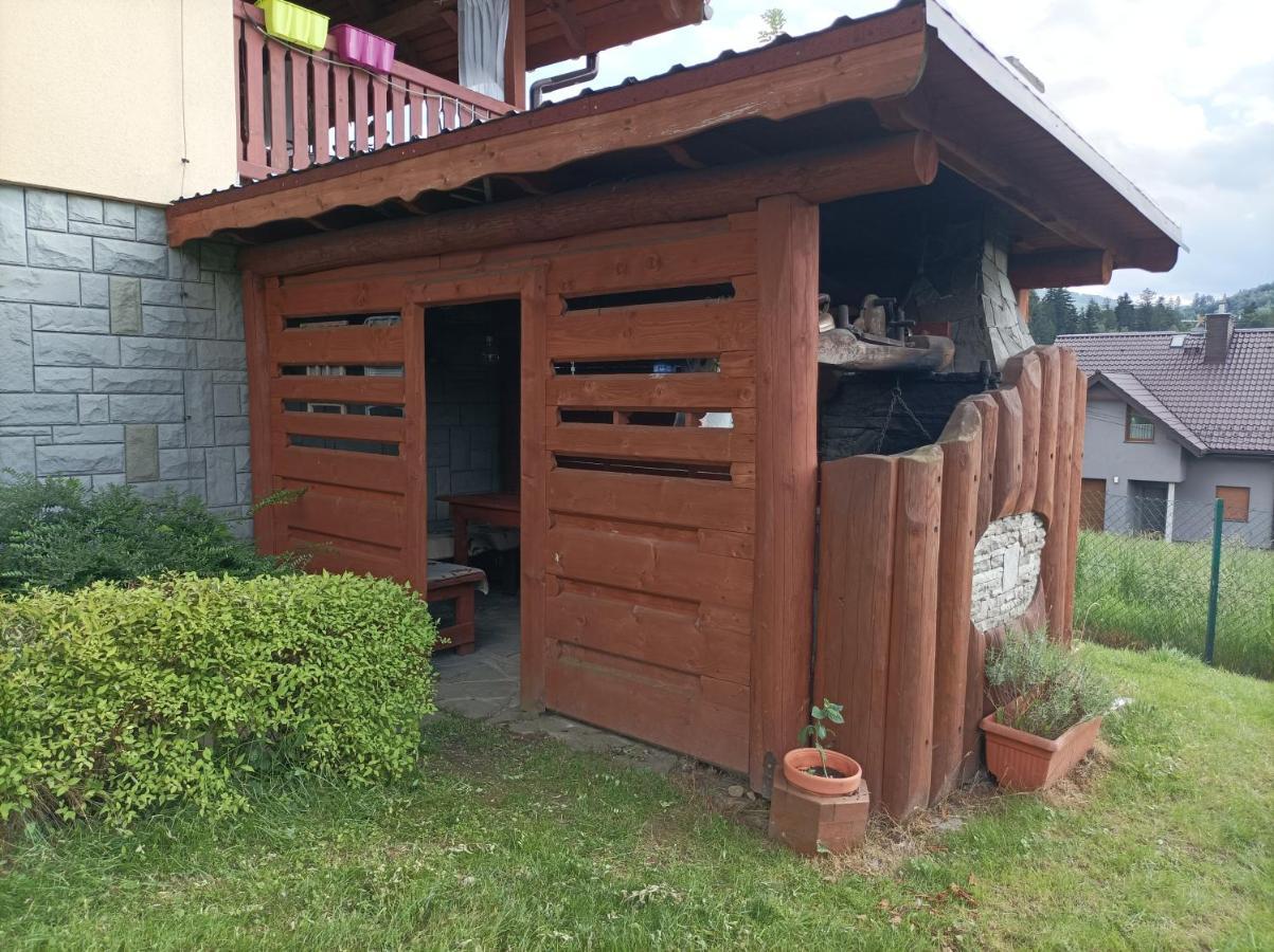 Sloneczna Hytte Brenna Exterior foto